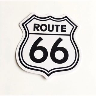 新品　ステッカー　防水ステッカー　シール　ルート66 ROUTE66(車外アクセサリ)