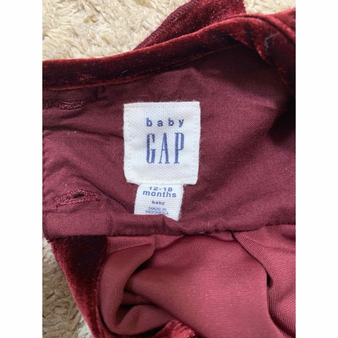 babyGAP(ベビーギャップ)のBaby GAP ドレスワンピ80 キッズ/ベビー/マタニティのベビー服(~85cm)(ワンピース)の商品写真