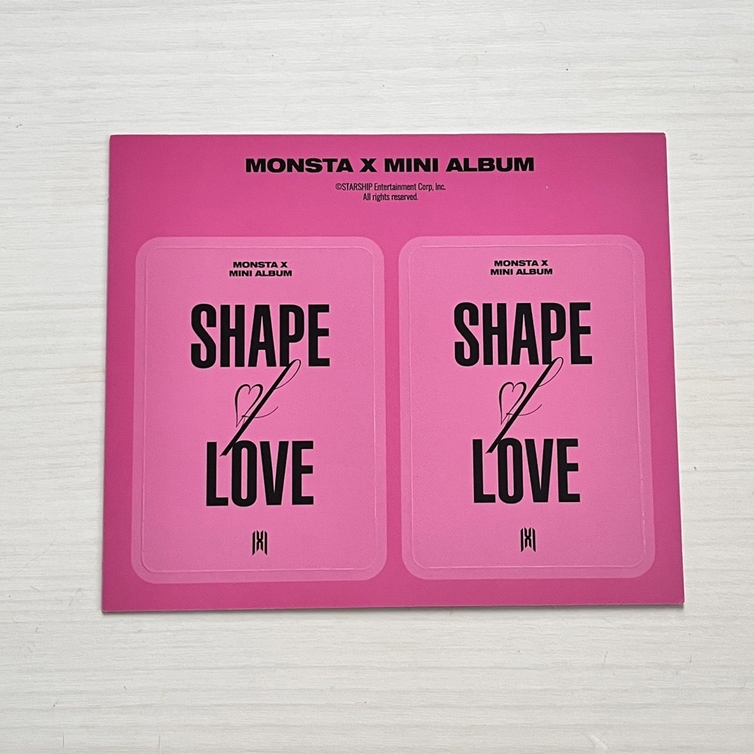 monsta x(モンスタエックス)のMONSTA X SHAPE OF LOVE スタシトレカ I.M チャンギュン エンタメ/ホビーのタレントグッズ(アイドルグッズ)の商品写真