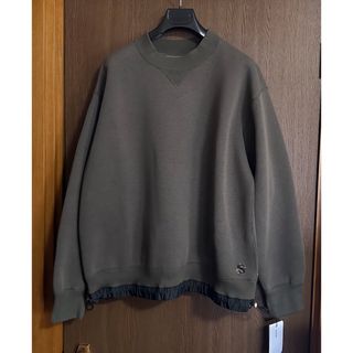 サカイ(sacai)の1新品 sacai サカイ メンズ Sロゴ スポンジ スウェット シャツ トープ(スウェット)