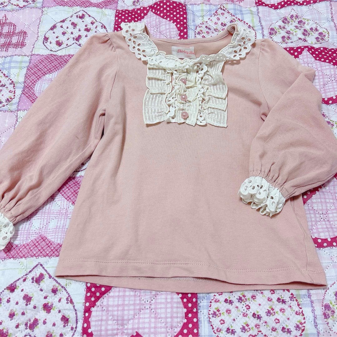 Shirley Temple(シャーリーテンプル)のシャーリーセット100 キッズ/ベビー/マタニティのキッズ服女の子用(90cm~)(Tシャツ/カットソー)の商品写真