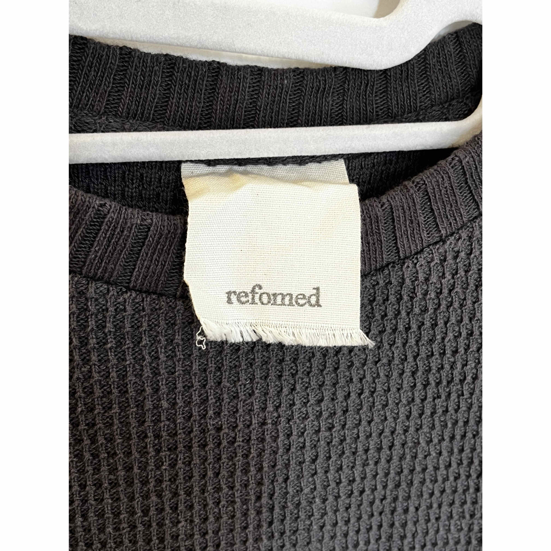 【refomed / リフォメッド】 AZEAMI THERMAL TEE メンズのトップス(Tシャツ/カットソー(七分/長袖))の商品写真