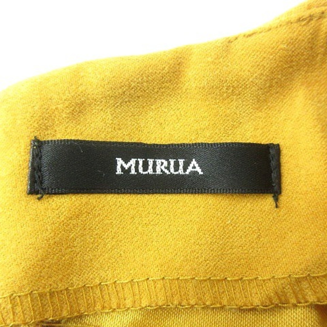 MURUA(ムルーア)のムルーア MURUA ブラウス 半袖 フェイクスエード F オレンジ /MN レディースのトップス(シャツ/ブラウス(半袖/袖なし))の商品写真