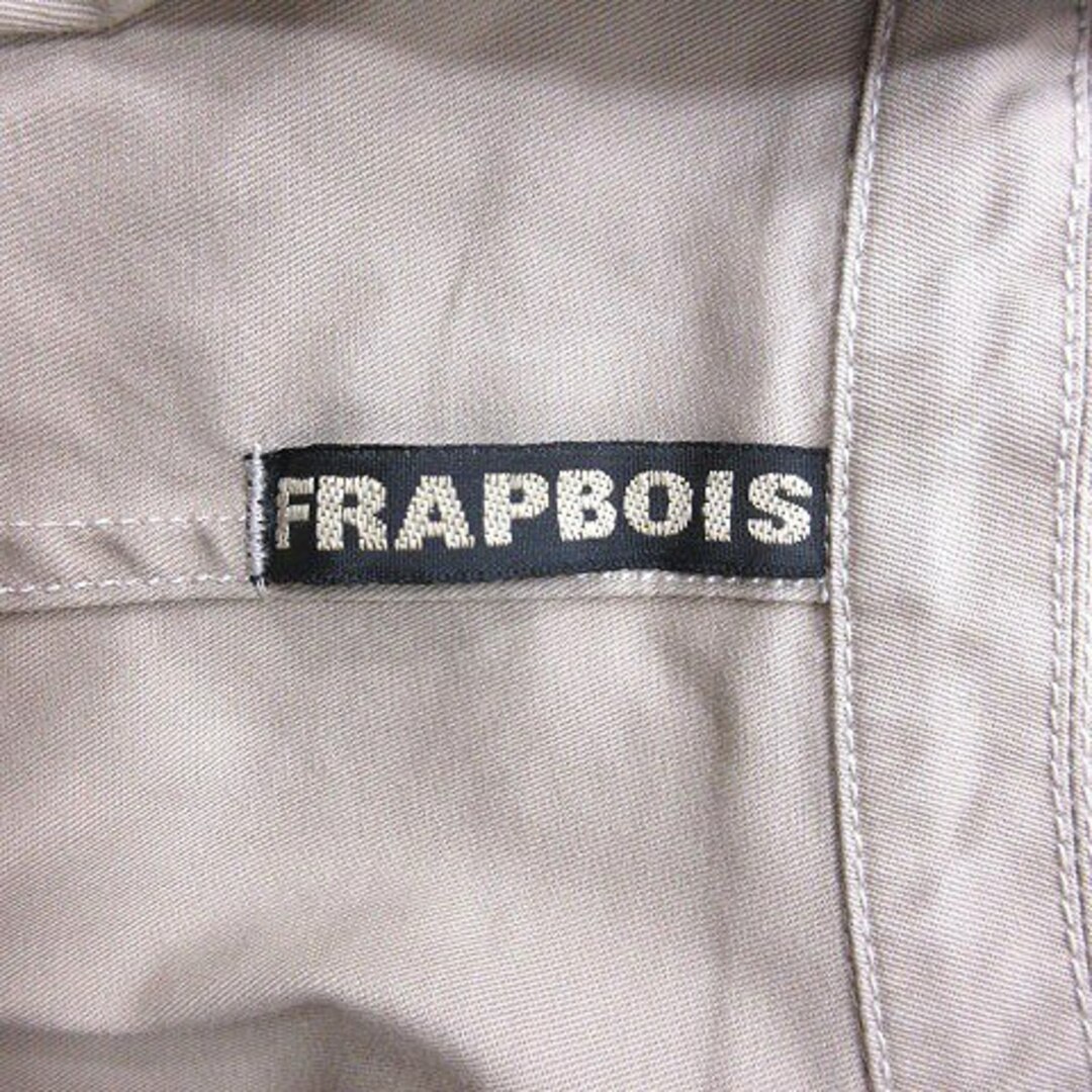 FRAPBOIS(フラボア)のフラボア FRAPBOIS テーラードジャケット フリル 0 ベージュ ■MO レディースのジャケット/アウター(その他)の商品写真