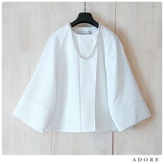 ADORE - ◆幻◆春物新品 定価5万円 ADORE ドライツイルジャケット　