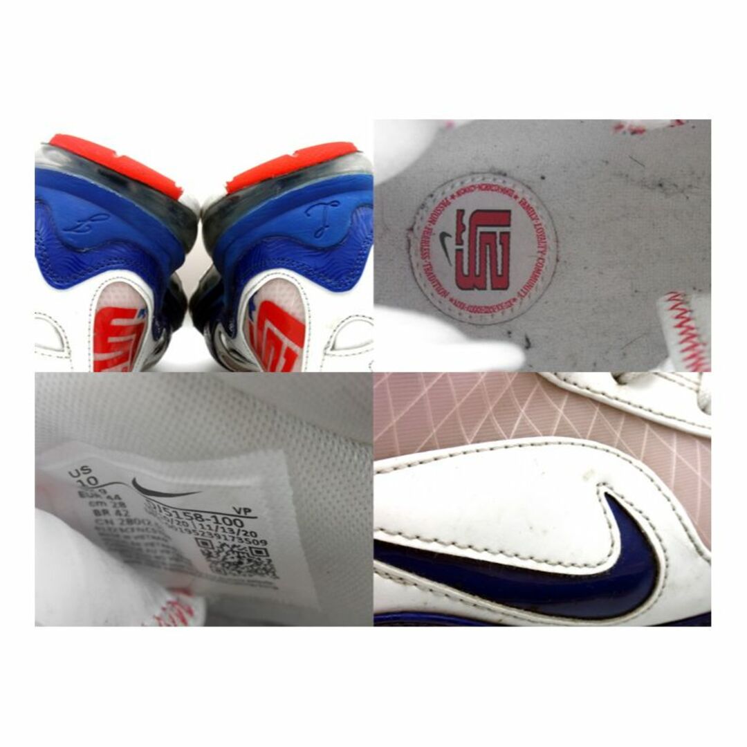 NIKE(ナイキ)のナイキ NIKE ■ 【 LEBRON 7 BASEBALL BLUE DJ5158 100 】 レブロン 7 ベースボール ブルー スニーカー f20940 メンズの靴/シューズ(スニーカー)の商品写真