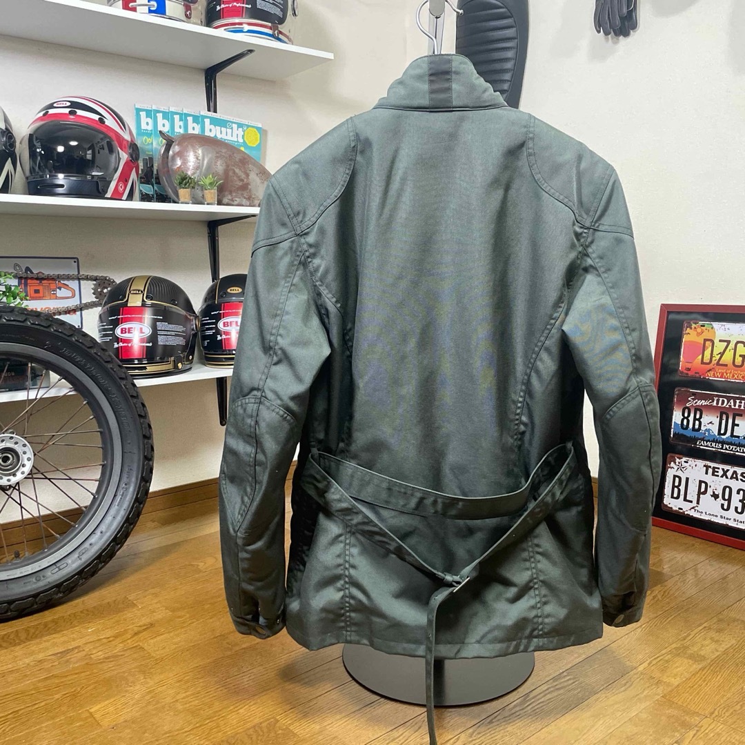 BELSTAFF(ベルスタッフ)の☆BELSTAFF バイク用 トライアルマスター グリーン/M（XL相当） 自動車/バイクのバイク(装備/装具)の商品写真