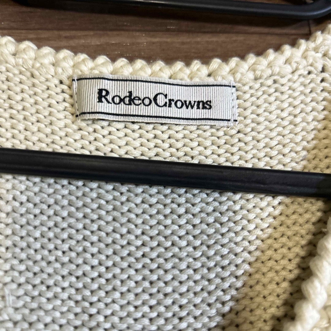 RODEO CROWNS(ロデオクラウンズ)のロデオクラウンズ　ニットベスト レディースのトップス(ベスト/ジレ)の商品写真