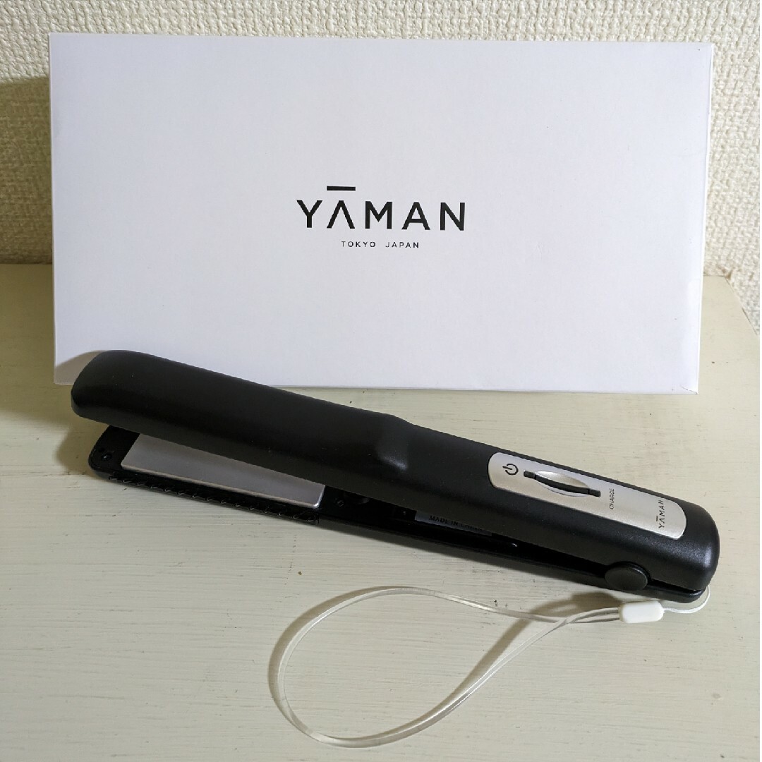 YA-MAN(ヤーマン)の【限定値下げ】ヤーマン 超音波トリートメント シャインプロ ブラック HC-21 スマホ/家電/カメラの美容/健康(ヘアアイロン)の商品写真