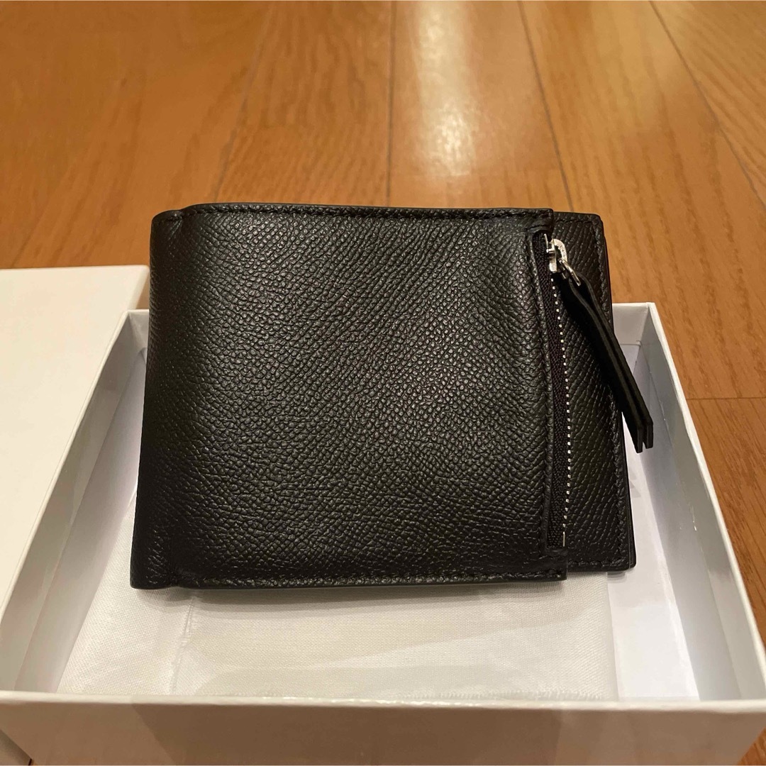 Maison Martin Margiela(マルタンマルジェラ)のメゾン マルジェラ/MAISON MARGIELA 財布 二つ折り財布 黒　新品 メンズのファッション小物(折り財布)の商品写真