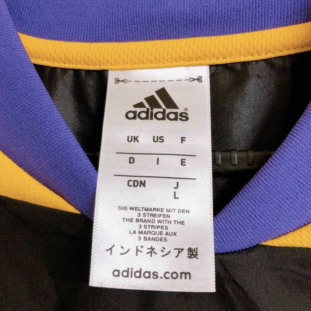 adidas(アディダス)のNBA レイカーズ　adidas製　ナイロンプルオーバー スポーツ/アウトドアのスポーツ/アウトドア その他(バスケットボール)の商品写真