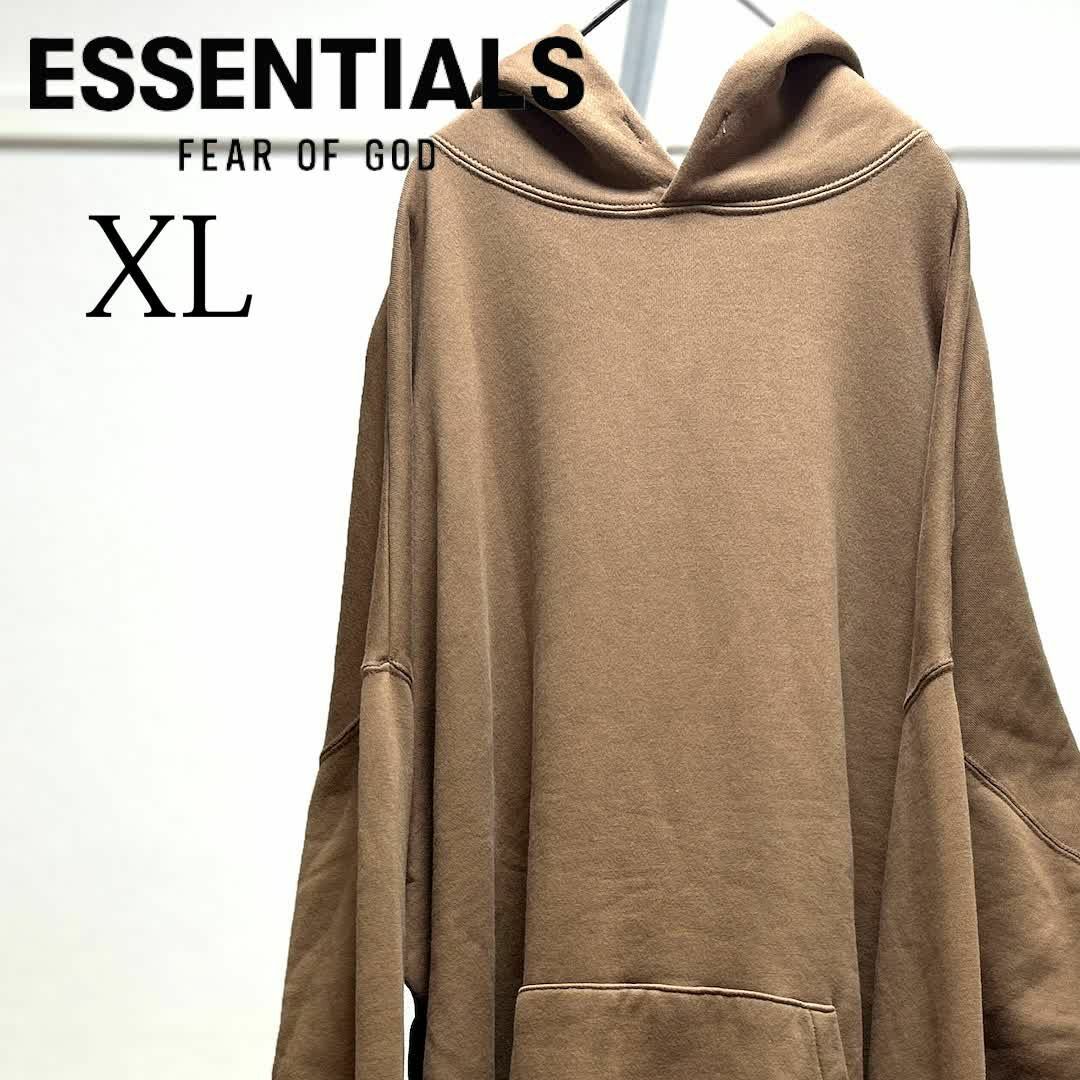 FEAR OF GOD(フィアオブゴッド)のEssentialsエッセンシャルズFear of god裏起毛パーカー/XL メンズのトップス(パーカー)の商品写真