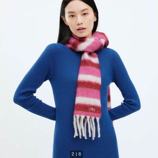 ユニクロ(UNIQLO)のJW ANDERSON × UNIQLO ‐ ストライプチャンキーストール(マフラー/ショール)