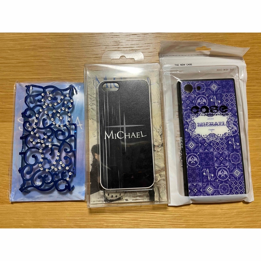 【未使用品あり】SOPHIA・MICHAEL iPhoneケース 3種 エンタメ/ホビーのタレントグッズ(ミュージシャン)の商品写真