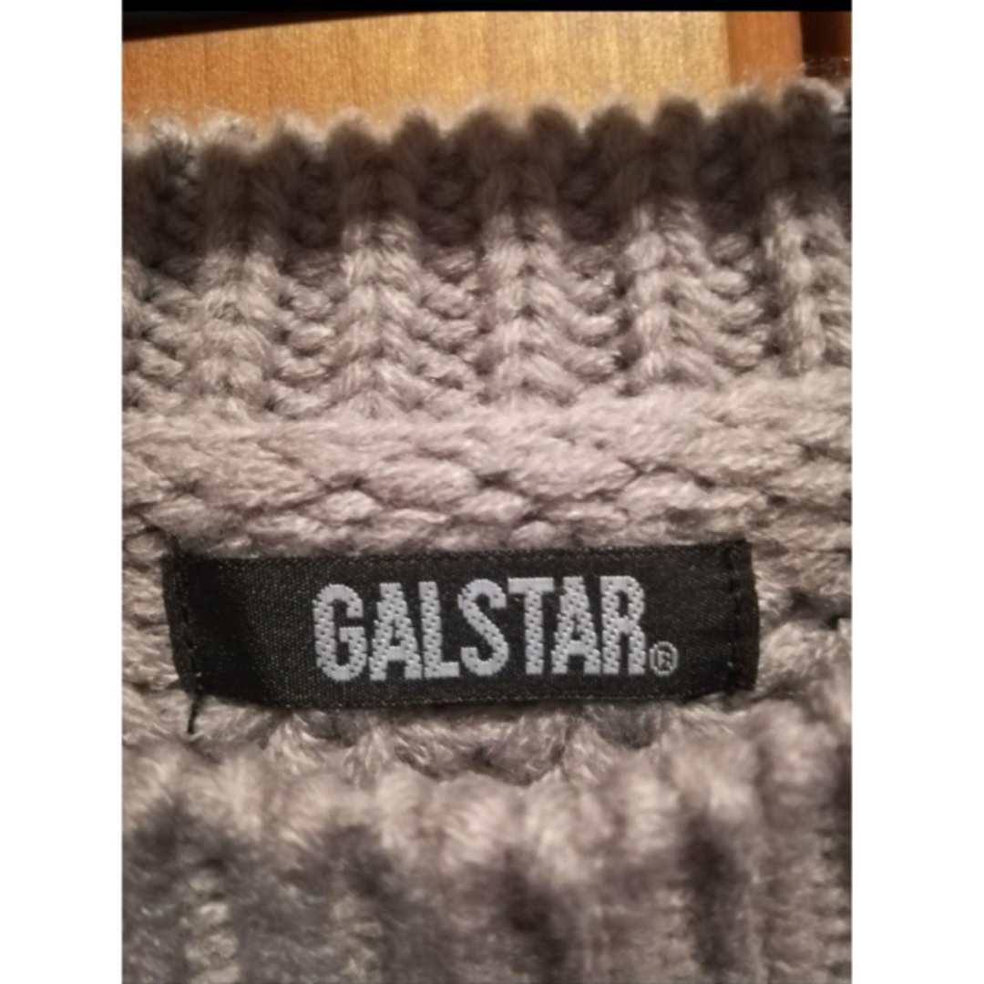 GALSTAR(ギャルスター)のGALSTARギャルスター  ボリューム袖 グロップド ケーブル ニット y2k レディースのトップス(ニット/セーター)の商品写真