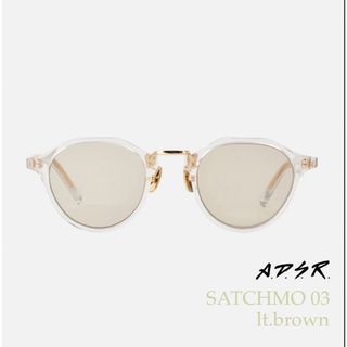 エーディーエスアール(A.D.S.R.)の【極美品】A.D.S.R SATCHMO 03 付属品オールセット(サングラス/メガネ)