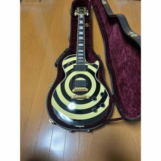 ギブソン(Gibson)のGibson レスポールカスタム　ブルズアイ　ザックワイルド(エレキギター)