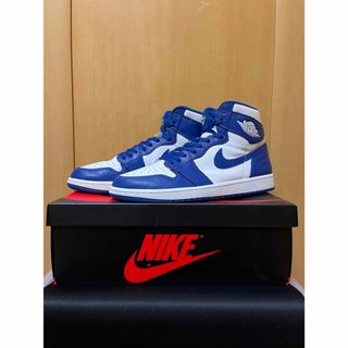 ジョーダン(Jordan Brand（NIKE）)のNike Air Jordan 1 Retro High Storm Blue(スニーカー)