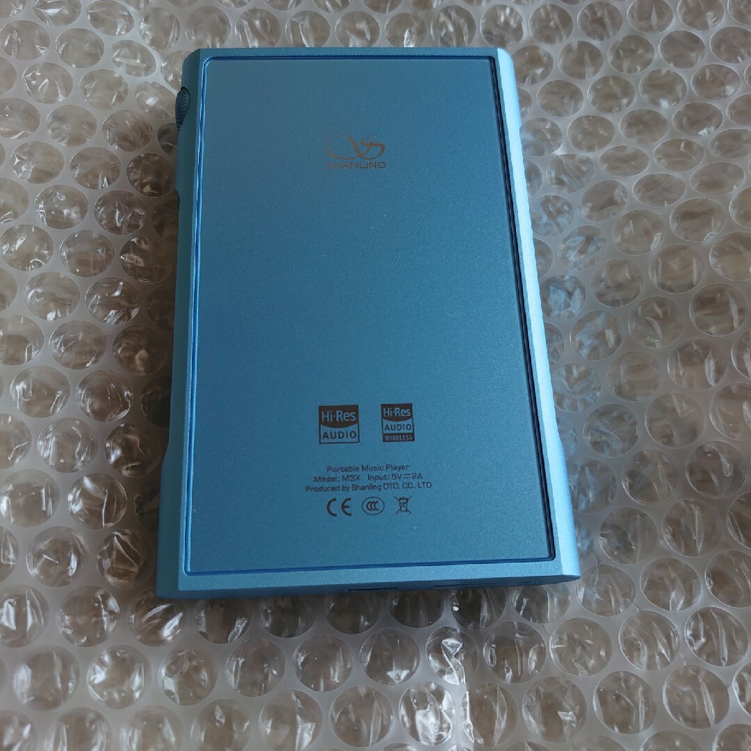 shanling m3x purple 中古 スマホ/家電/カメラのオーディオ機器(ポータブルプレーヤー)の商品写真