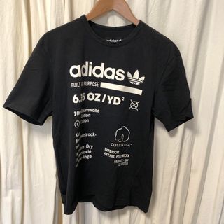 アディダス(adidas)のメンズ　アディダス　半袖　Tシャツ　黒　M(Tシャツ/カットソー(半袖/袖なし))