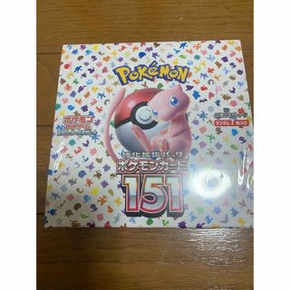 ポケモン(ポケモン)のポケモンカード151 新品未開封シュリンク付き1BOX(Box/デッキ/パック)