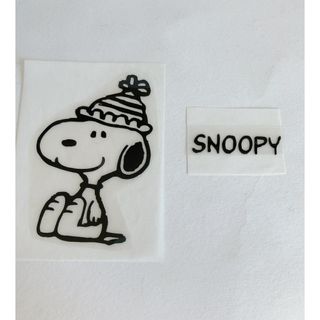 スヌーピー(SNOOPY)のスヌーピー　アイロンステッカー(キャラクターグッズ)