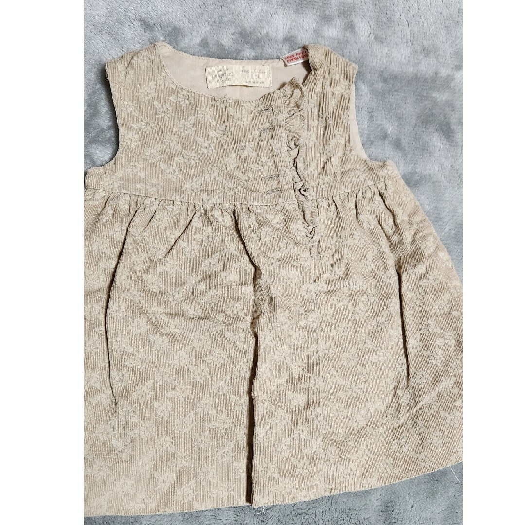 ZARA KIDS(ザラキッズ)の〖値下げ〗ZARA ワンピース 70-80 キッズ/ベビー/マタニティのベビー服(~85cm)(ワンピース)の商品写真