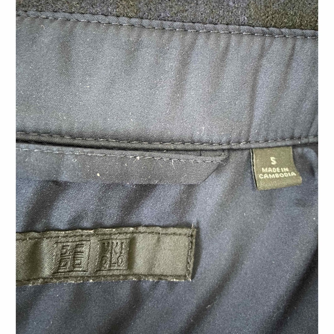 UNIQLO(ユニクロ)のUNIQLO オーバーシャツジャケット　チェック柄　緑　紺色 レディースのジャケット/アウター(その他)の商品写真
