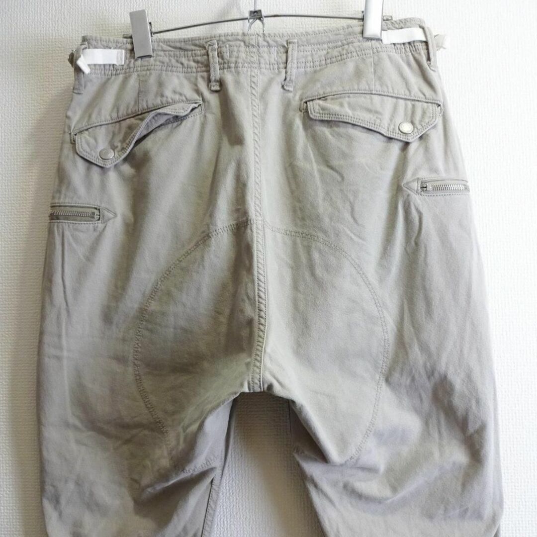 良品★nonnative　ハンターアンクルパンツ　W77cm　立体裁断　ベージュ