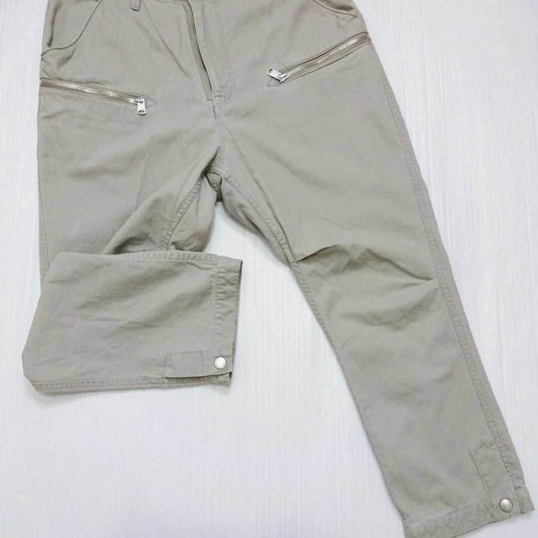 nonnative(ノンネイティブ)の良品★nonnative　ハンターアンクルパンツ　W77cm　立体裁断　ベージュ メンズのパンツ(ワークパンツ/カーゴパンツ)の商品写真