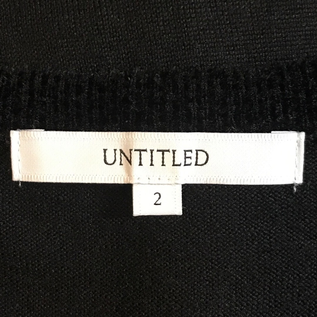 UNTITLED(アンタイトル)の★UNTITLED/アンタイトル★一度着用のみ★長袖カーディガン2(M.9号) レディースのトップス(カーディガン)の商品写真