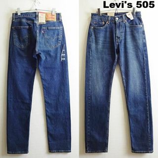 リーバイス(Levi's)の新品★　リーバイス　505　W72cm　ストレッチ　レギュラーストレートデニム(デニム/ジーンズ)