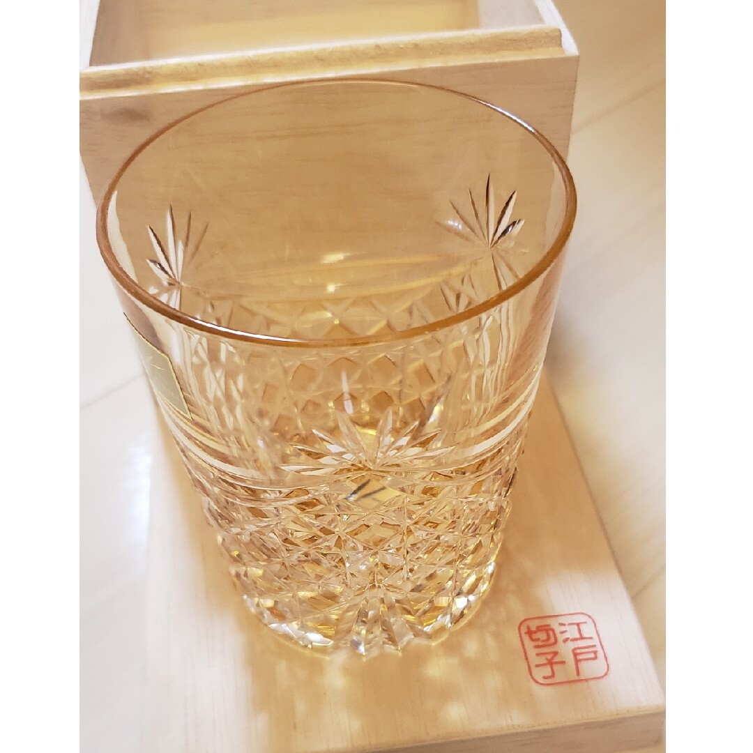 江戸切子　ロックグラス インテリア/住まい/日用品のキッチン/食器(グラス/カップ)の商品写真