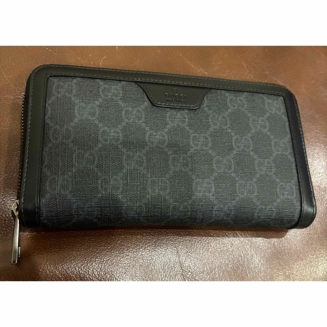 Gucci(グッチ)のGUCCI 長財布 ラウンドファスナー　GGスプリーム　グッチ レディースのファッション小物(財布)の商品写真