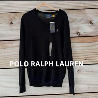 ポロラルフローレン(POLO RALPH LAUREN)のPOLO ラルフローレン　Vネック　セーター　米国購入　新品(ニット/セーター)