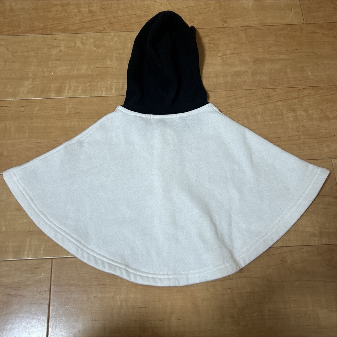 ひつじのショーン ポンチョ 70-80 キッズ/ベビー/マタニティのベビー服(~85cm)(カーディガン/ボレロ)の商品写真