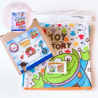 トイストーリー(トイ・ストーリー)のディズニー トイストーリー  子供用 陶器 茶わん マチ付巾着 お弁当袋 ランチ(ランチボックス巾着)