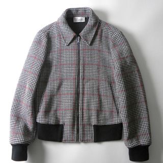 レッドヴァレンティノ(RED VALENTINO)のレッドヴァレンティノ グレンチェック柄ジップアップブルゾン 38 国内正規(ブルゾン)