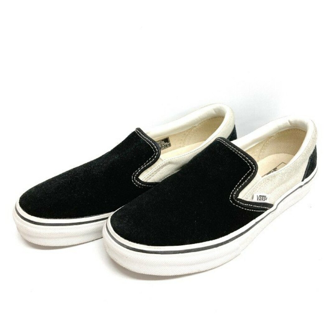 VANS(ヴァンズ)の★VANS ヴァンズ V98SCL バイカラー スウェード スリッポン ブラック×ホワイト size26.5cm メンズの靴/シューズ(スニーカー)の商品写真