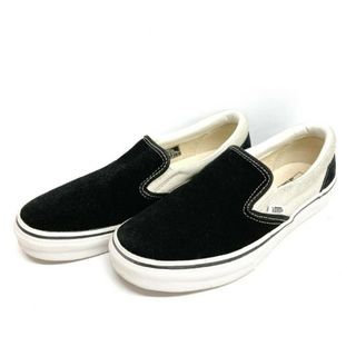 ヴァンズ(VANS)の★VANS ヴァンズ V98SCL バイカラー スウェード スリッポン ブラック×ホワイト size26.5cm(スニーカー)