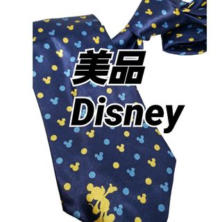 ディズニー(Disney)の美品　ミッキー　ネクタイ　ディズニー(ネクタイ)