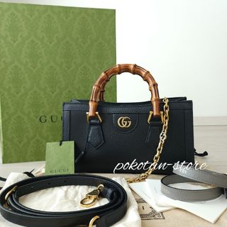 グッチ(Gucci)の未使用【グッチ】ダイアナ　スモール　バンブー　レザー　2way　トートバッグ(トートバッグ)