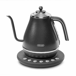 【色: 1)グレー】De'Longhi (デロンギ) 電気カフェケトル アイコナ(その他)