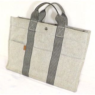 エルメス(Hermes)のエルメス MMサイズ ライトグレー(トートバッグ)