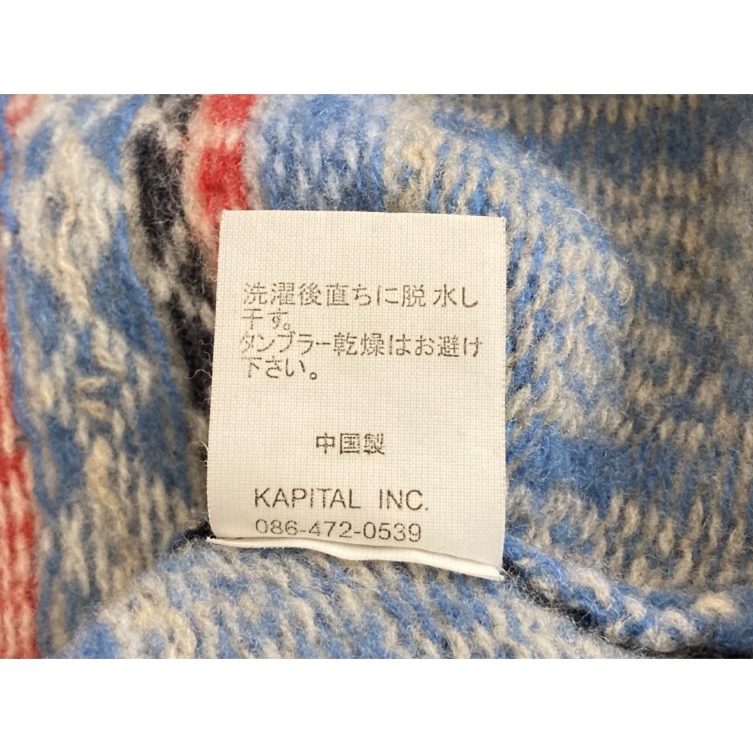 KAPITAL(キャピタル)のKAPITAL キャピタル ウール ネイティブ コンチョ ニット プルオーバー レディースのトップス(ニット/セーター)の商品写真