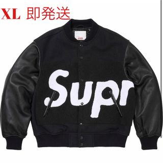 シュプリーム(Supreme)のSupreme Big Logo Chenille Varsity Jacket(スタジャン)