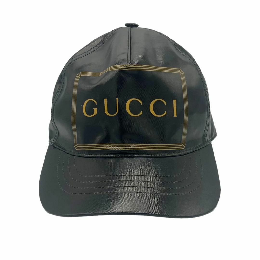 Gucci(グッチ)の⭐️美品⭐️ グッチ ロゴプリント キャップ ベースボールキャップ メンズの帽子(キャップ)の商品写真