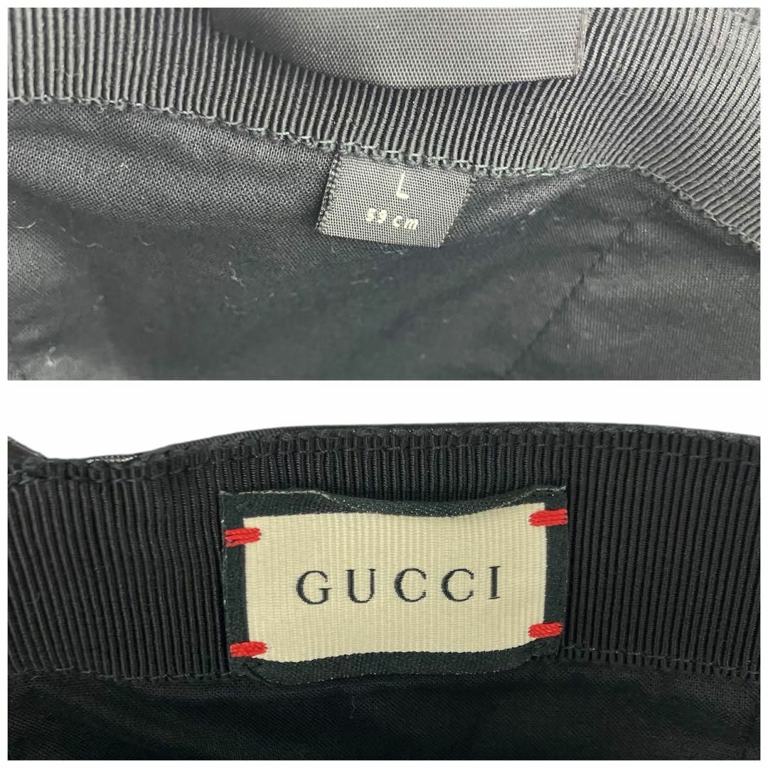 Gucci(グッチ)の⭐️美品⭐️ グッチ ロゴプリント キャップ ベースボールキャップ メンズの帽子(キャップ)の商品写真