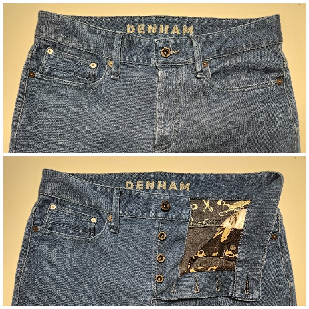 DENHAM(デンハム)の【美品】デンハム　【FREE MOVE】BOLT WLFMVBR　W31 メンズのパンツ(デニム/ジーンズ)の商品写真