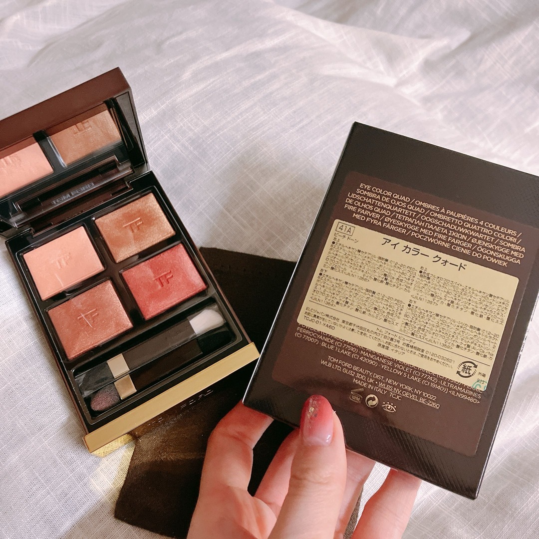 TOM FORD BEAUTY - トムフォード アイカラークォード 41A ピーチドーン